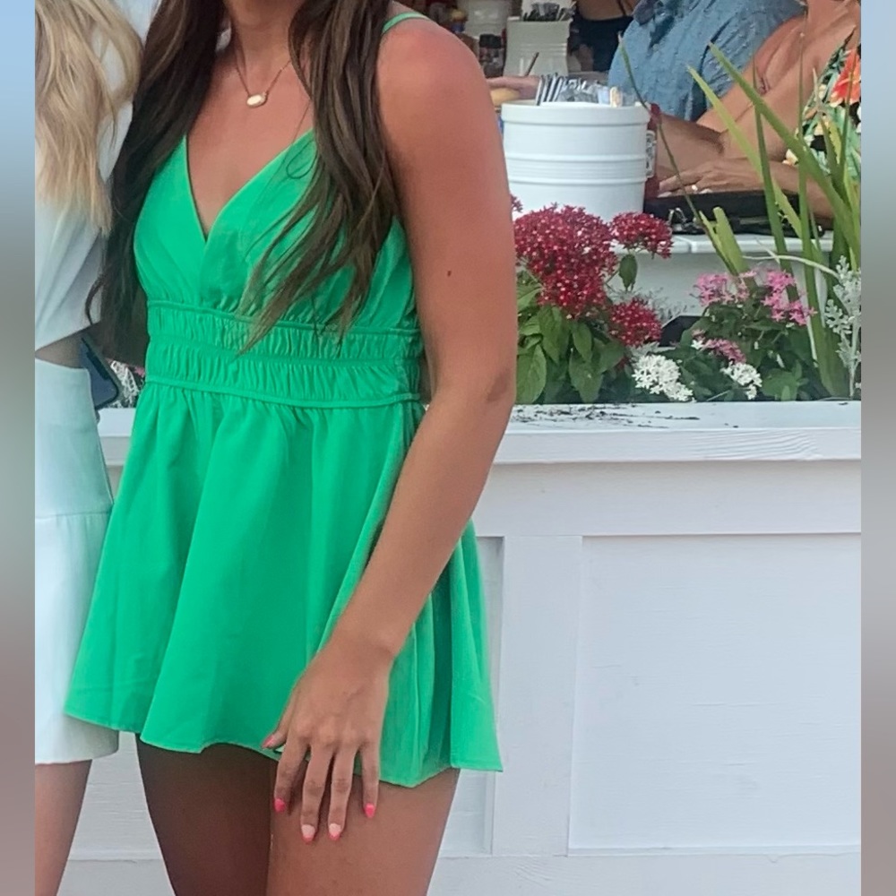 NWT green romper